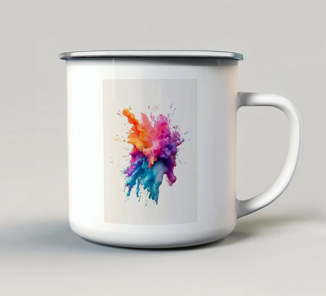 booom tazza in smalto da Ambition Wall
