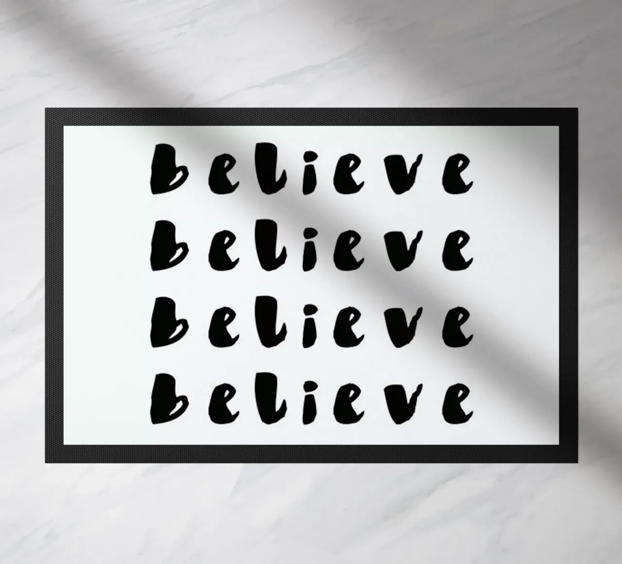 Believe deurmat van daylight design studio