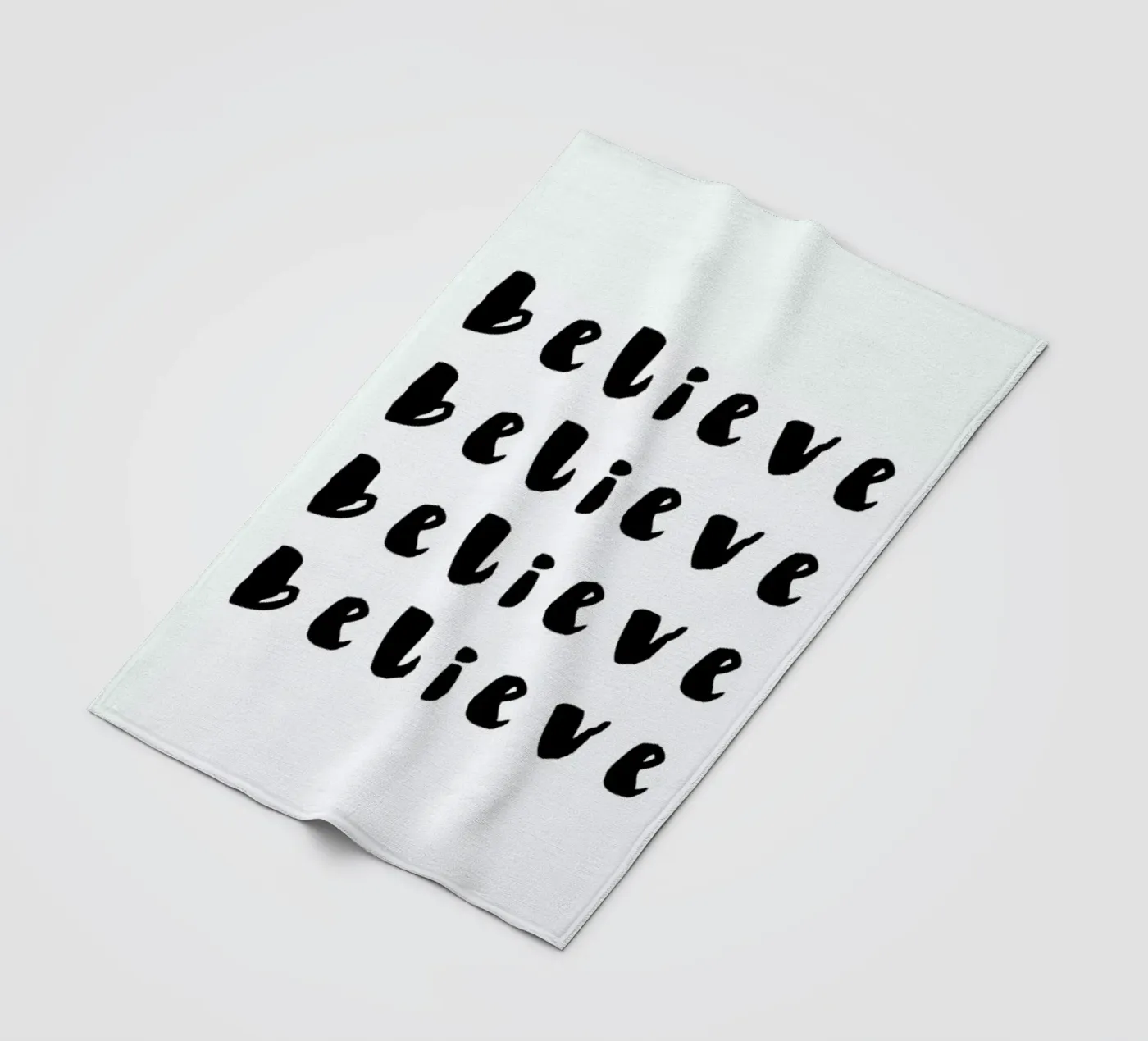 Believe fleecedeken van daylight design studio