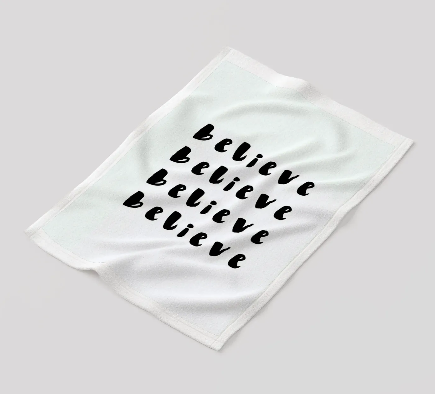 Believe fleecedeken van daylight design studio