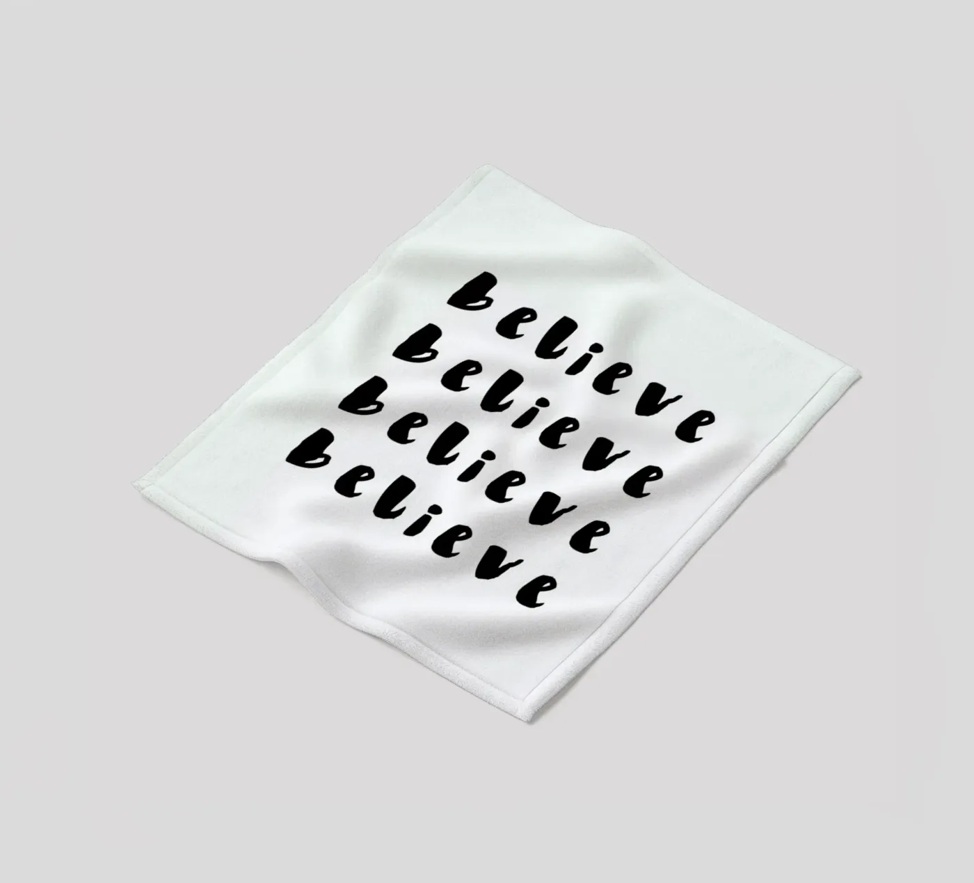 Believe fleecedeken van daylight design studio