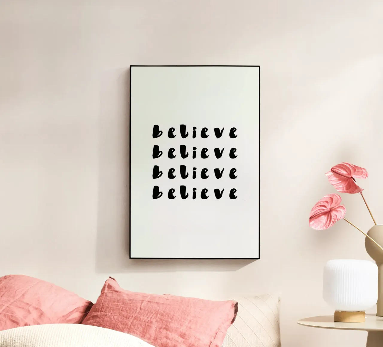 Believe Acryl-Glas von daylight design studio