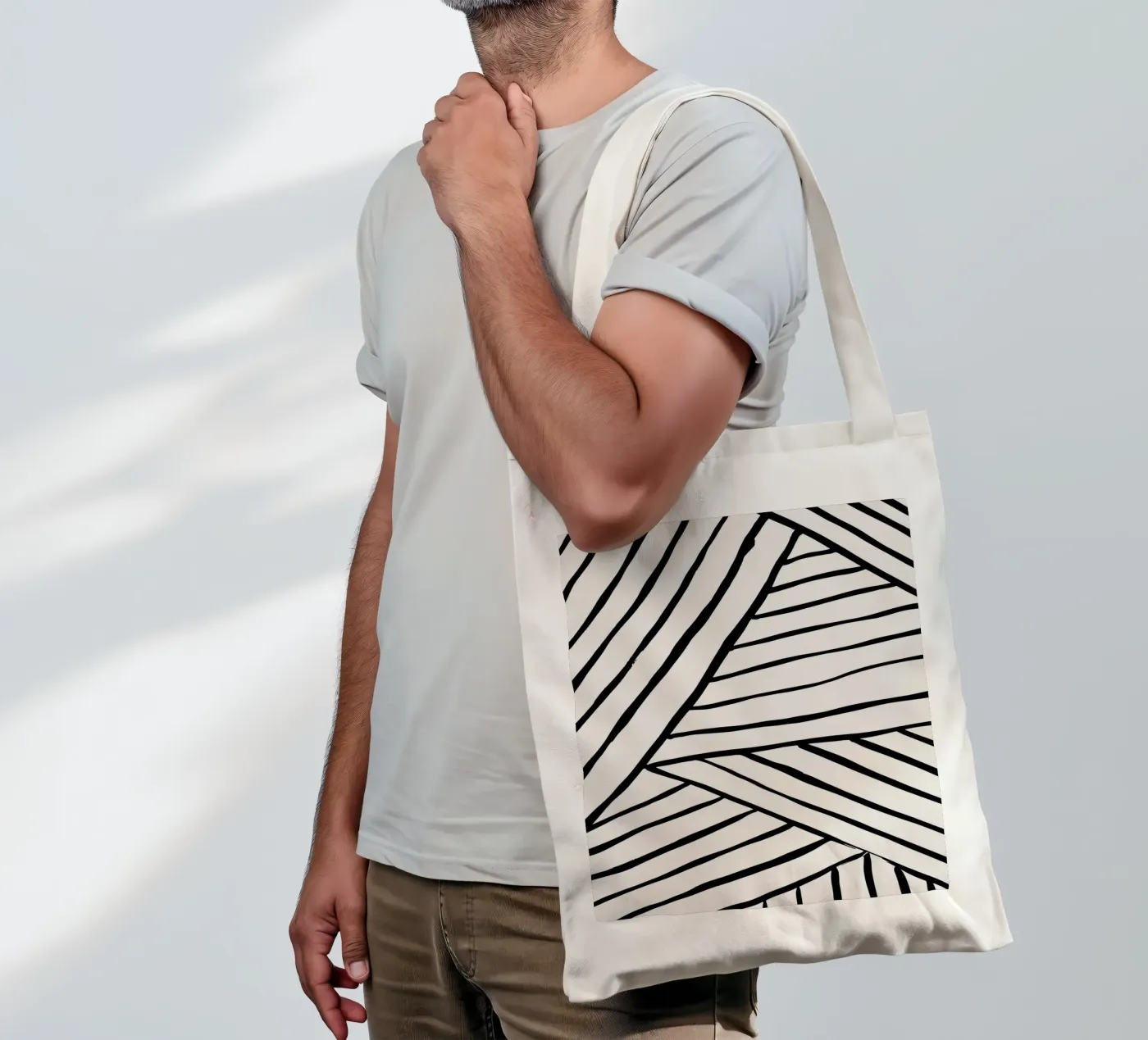 levels tote bag by pixelflow