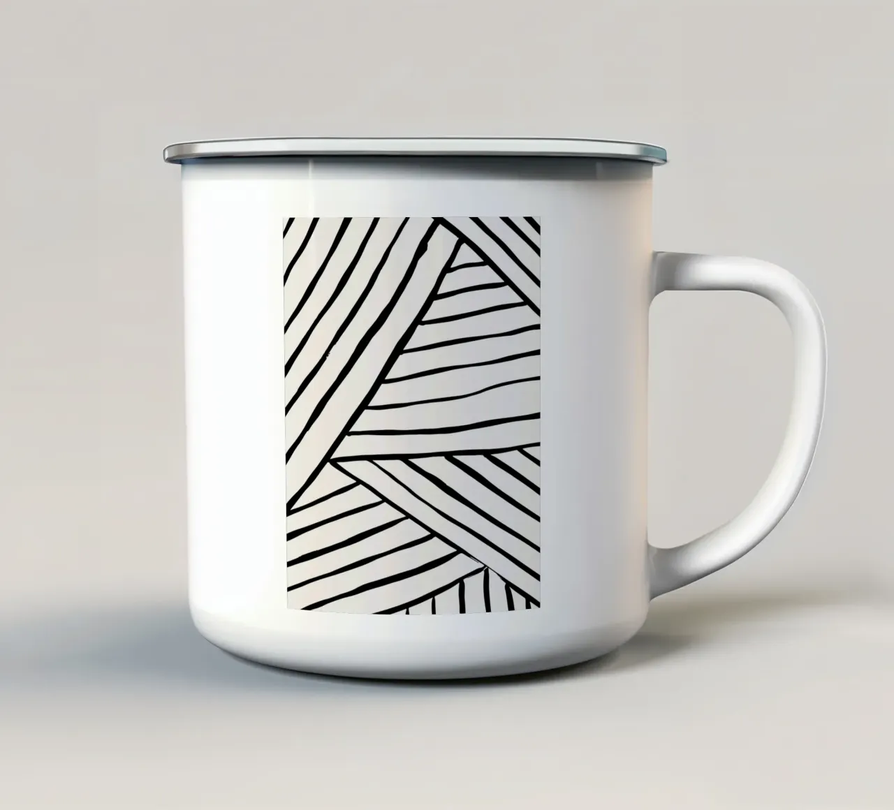 levels enamel mug by Ambition Wall
