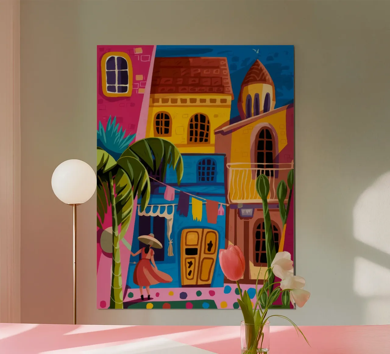 Vivid Urban Energy hahnemühle by Veiled Canvas