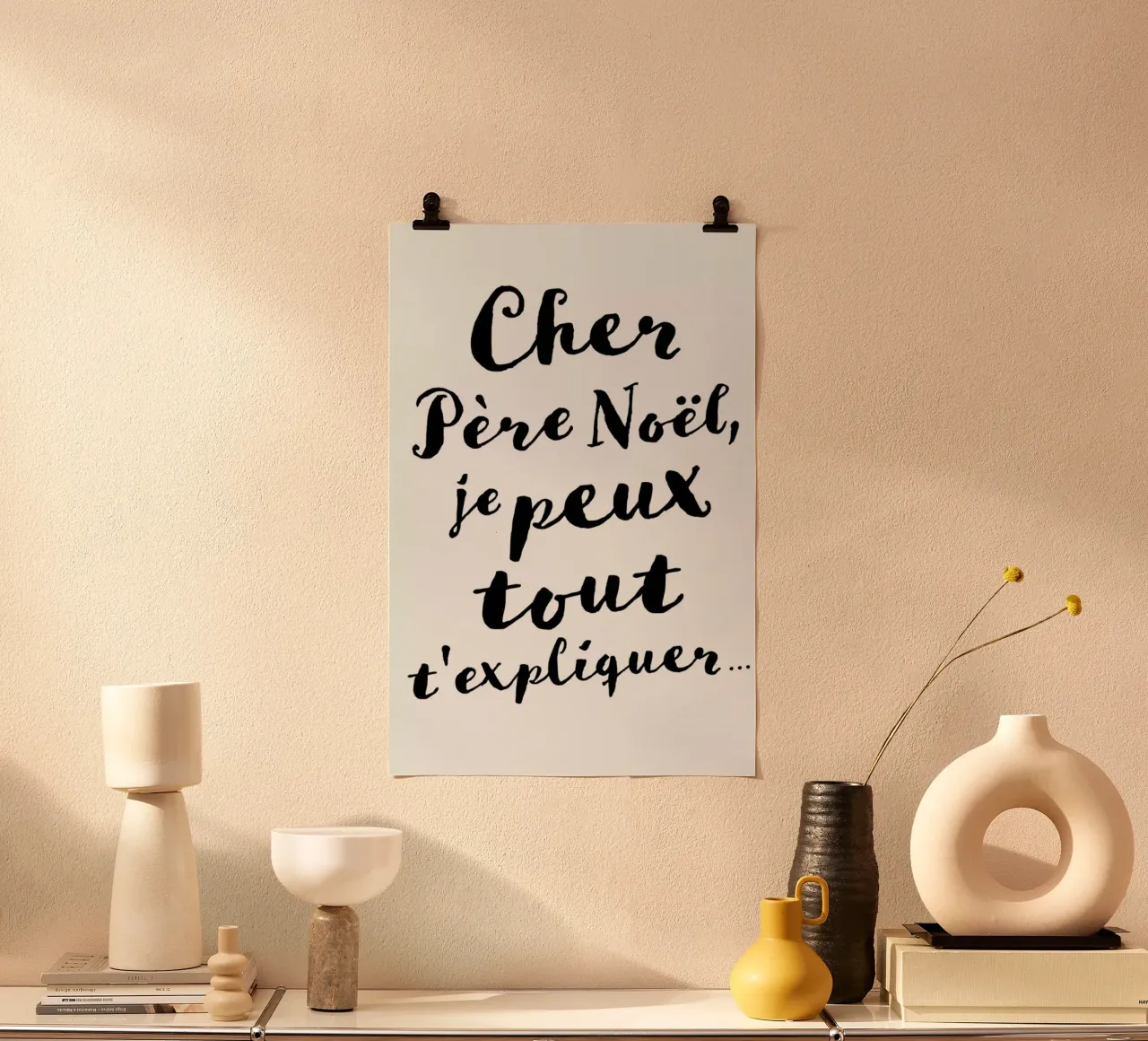 Cher Père Noël... carta hahnemühle da daylight design studio