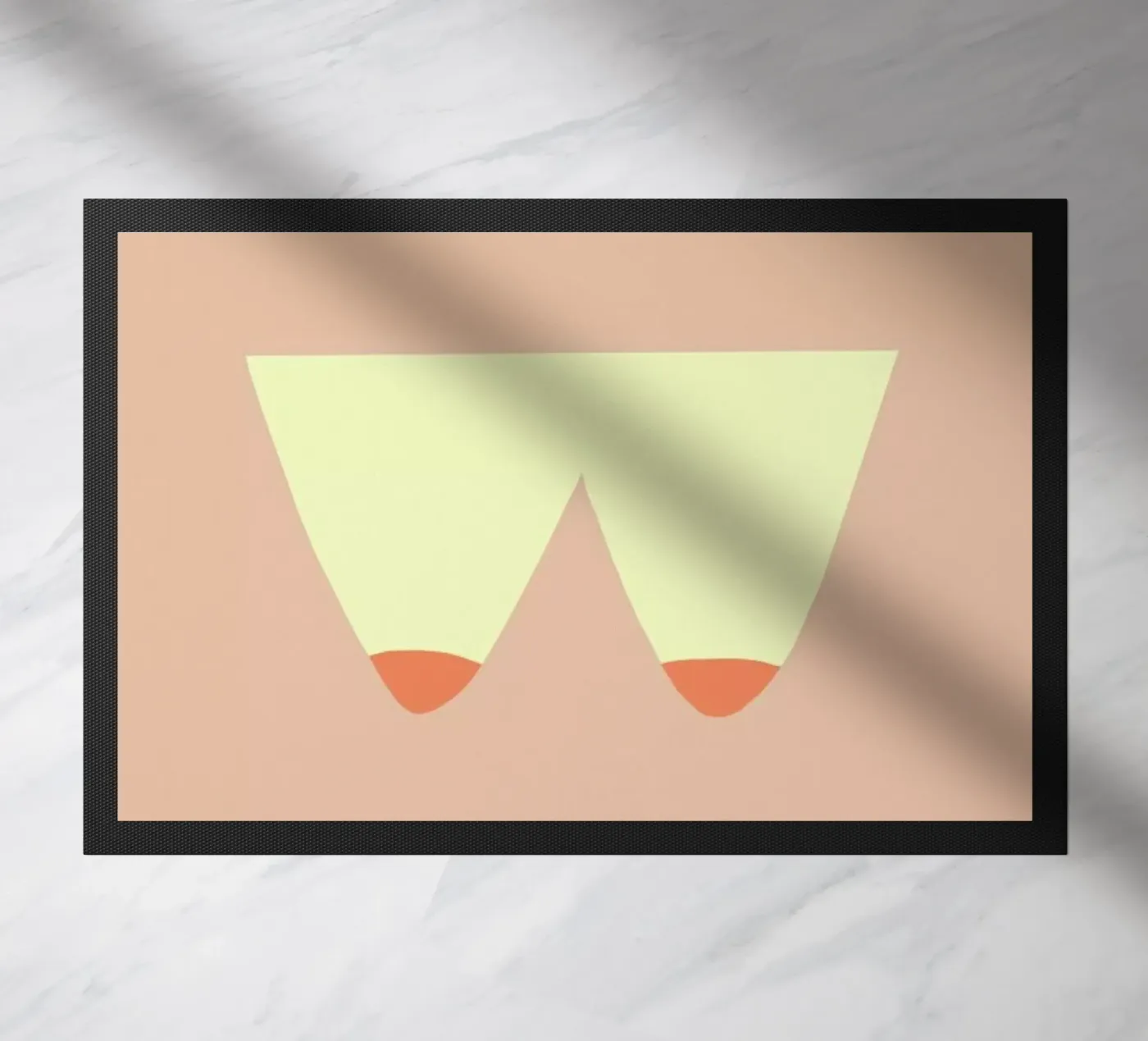 Boobs 3 Fußmatte von Maren Gross