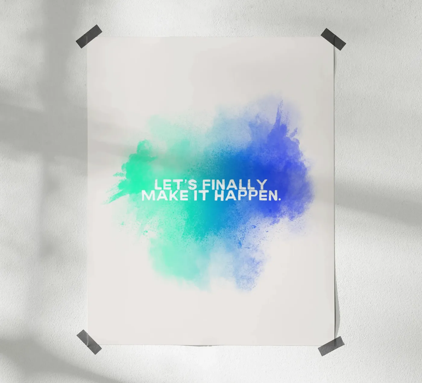 change poster van pixelflow