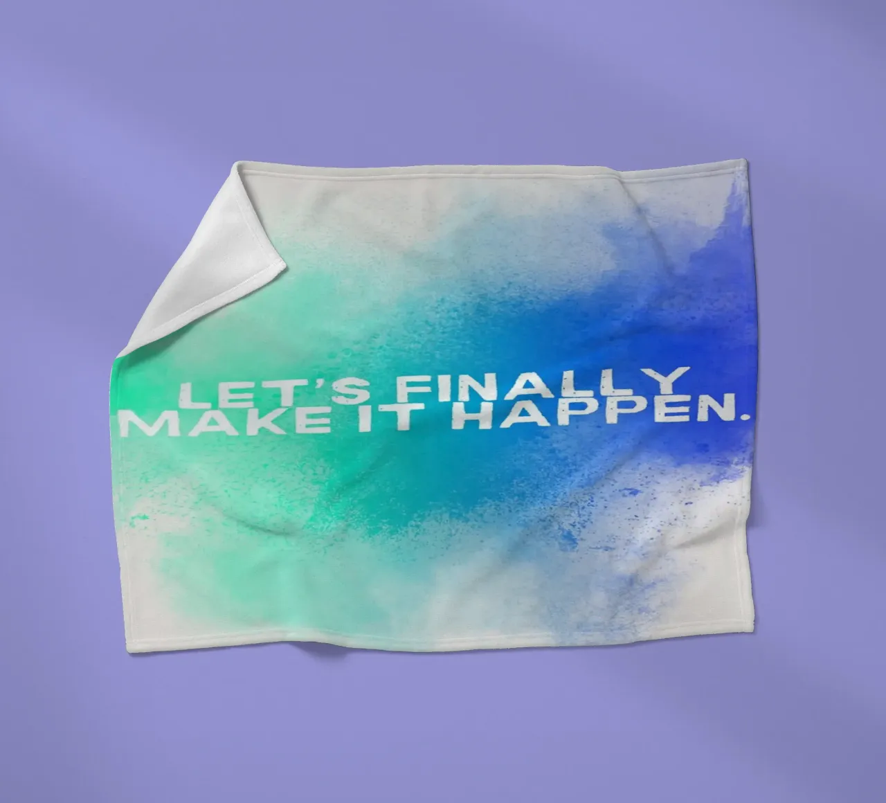 change coperta in pile da Ambition Wall