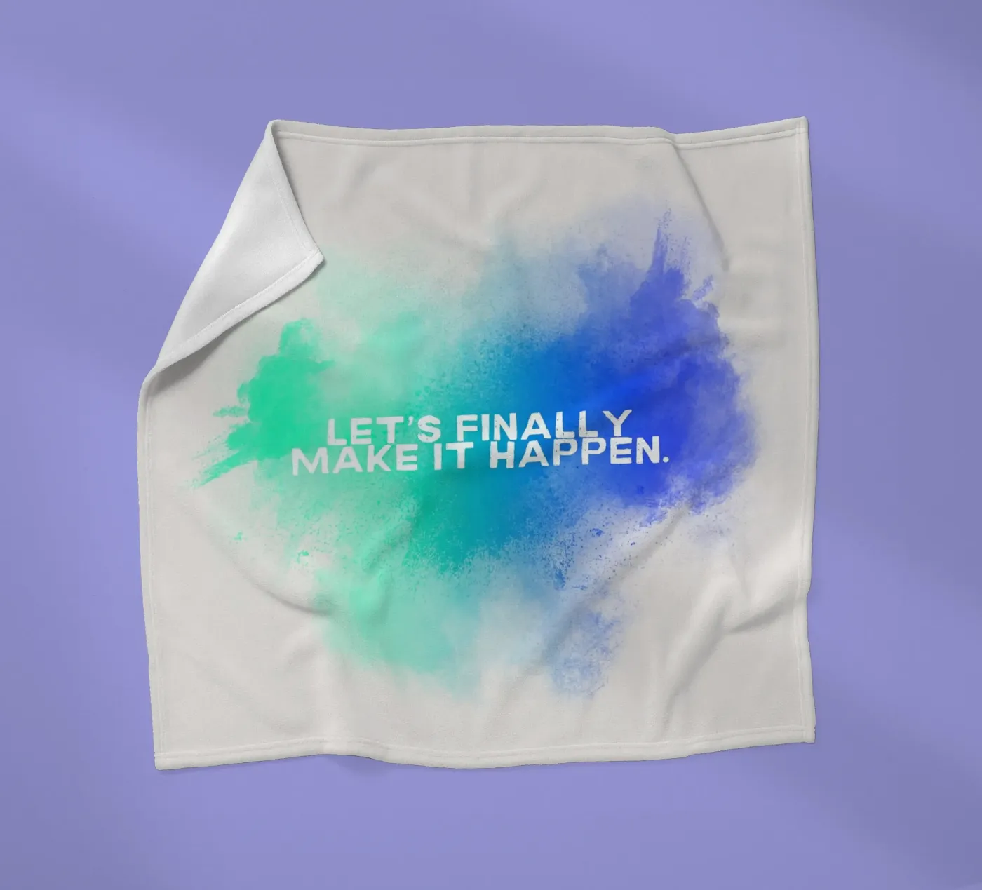 change fleecedeken van pixelflow