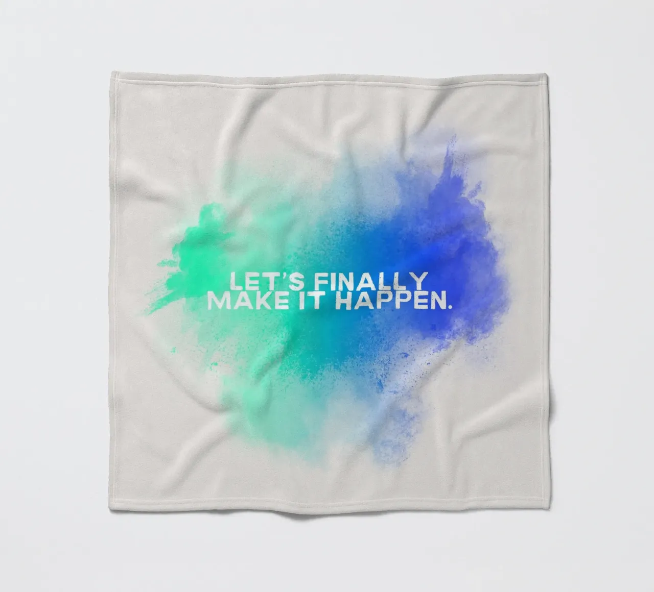 change fleecedeken van Ambition Wall