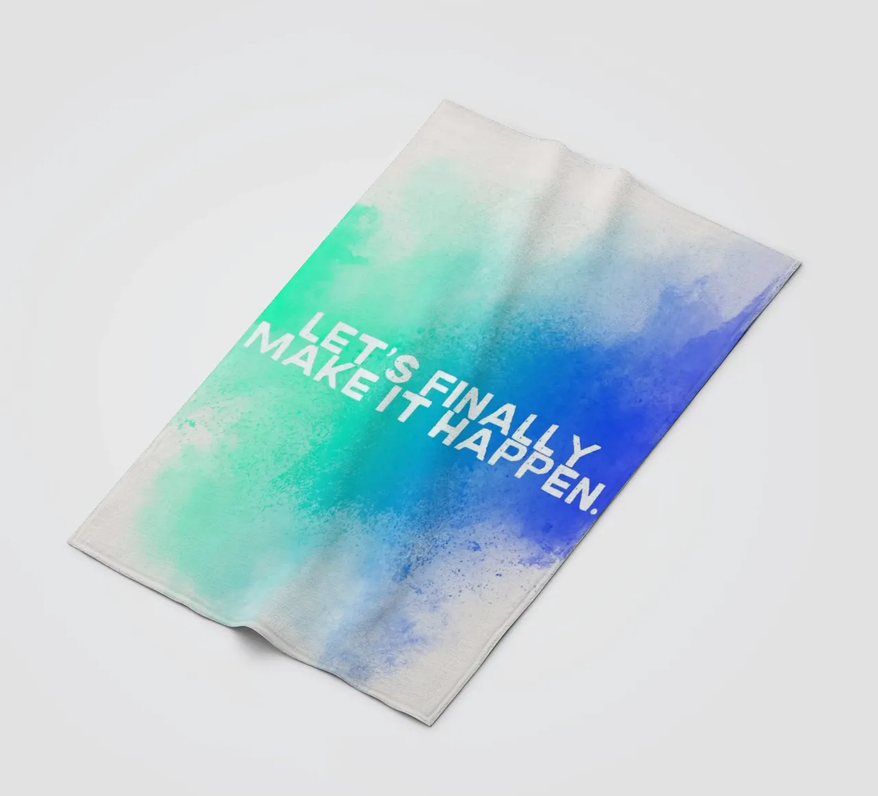 change fleecedeken van Ambition Wall