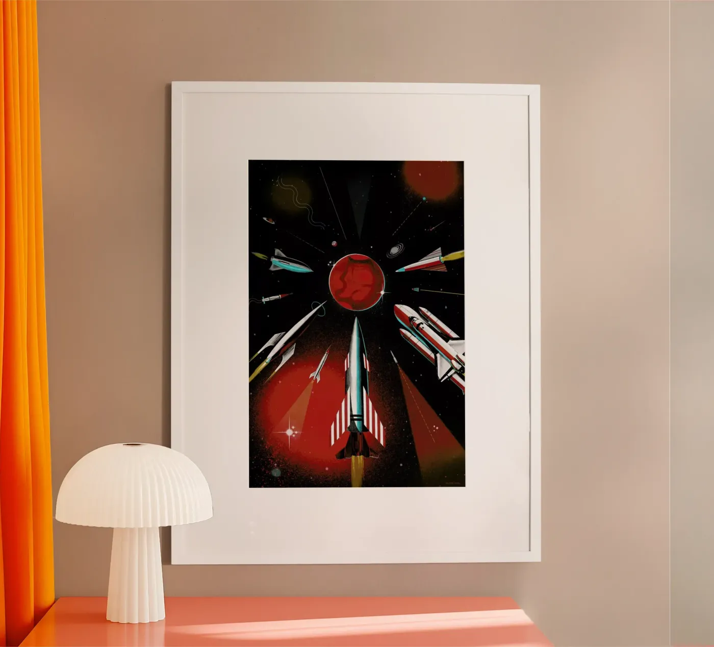 Space Race poster da Kolorama