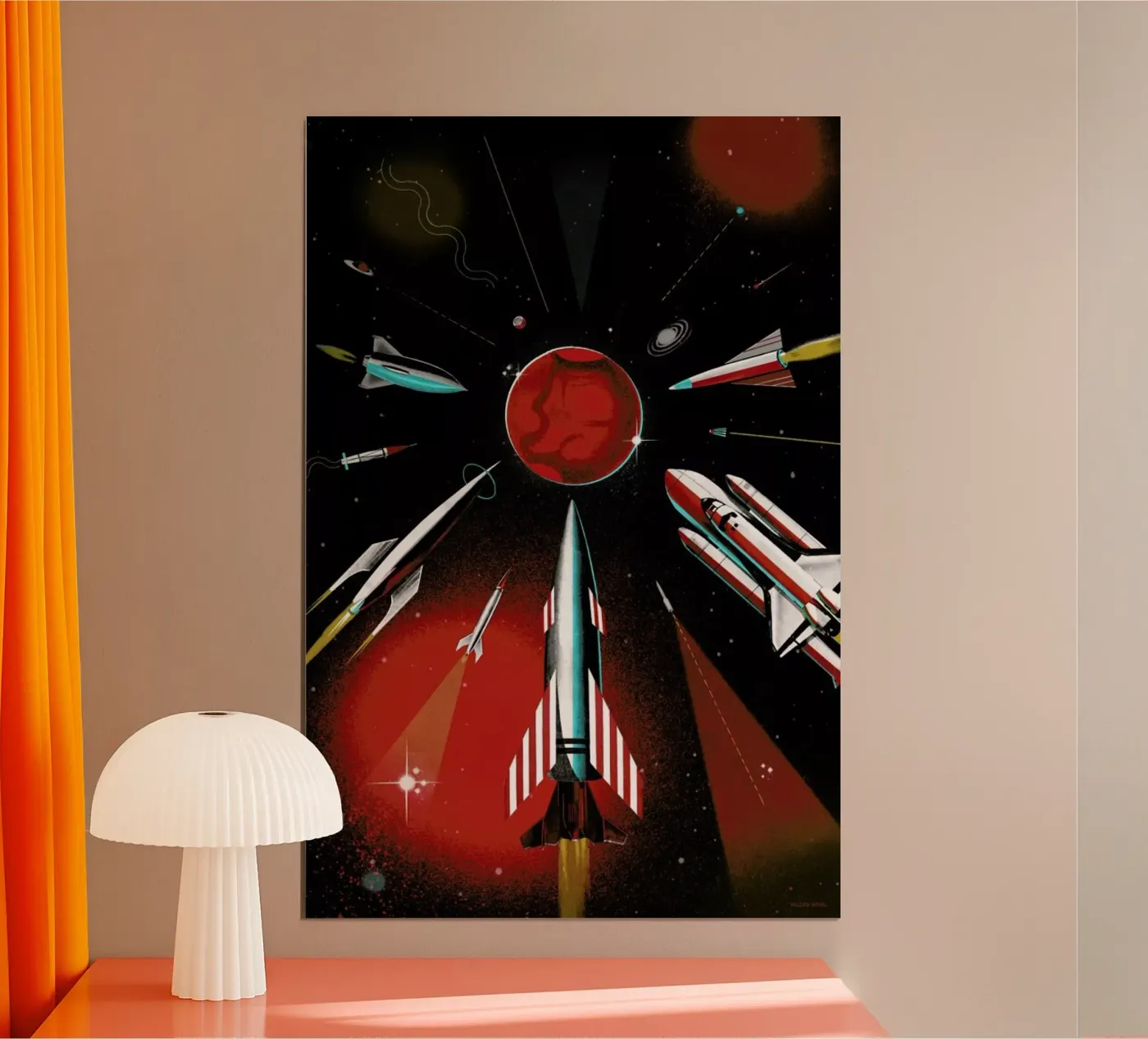 Space Race poster da Kolorama