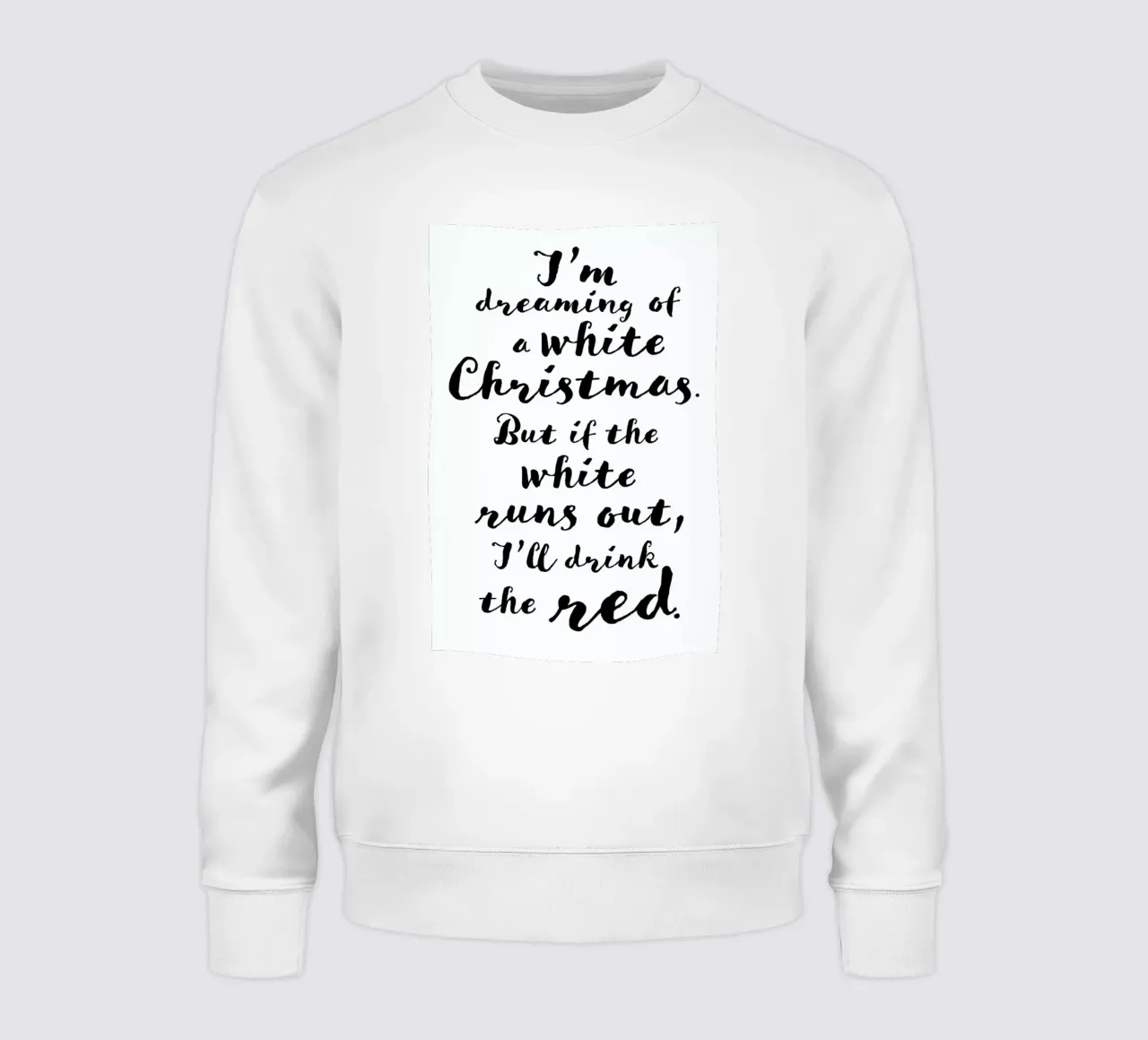 Drink the Red felpa da daylight design studio