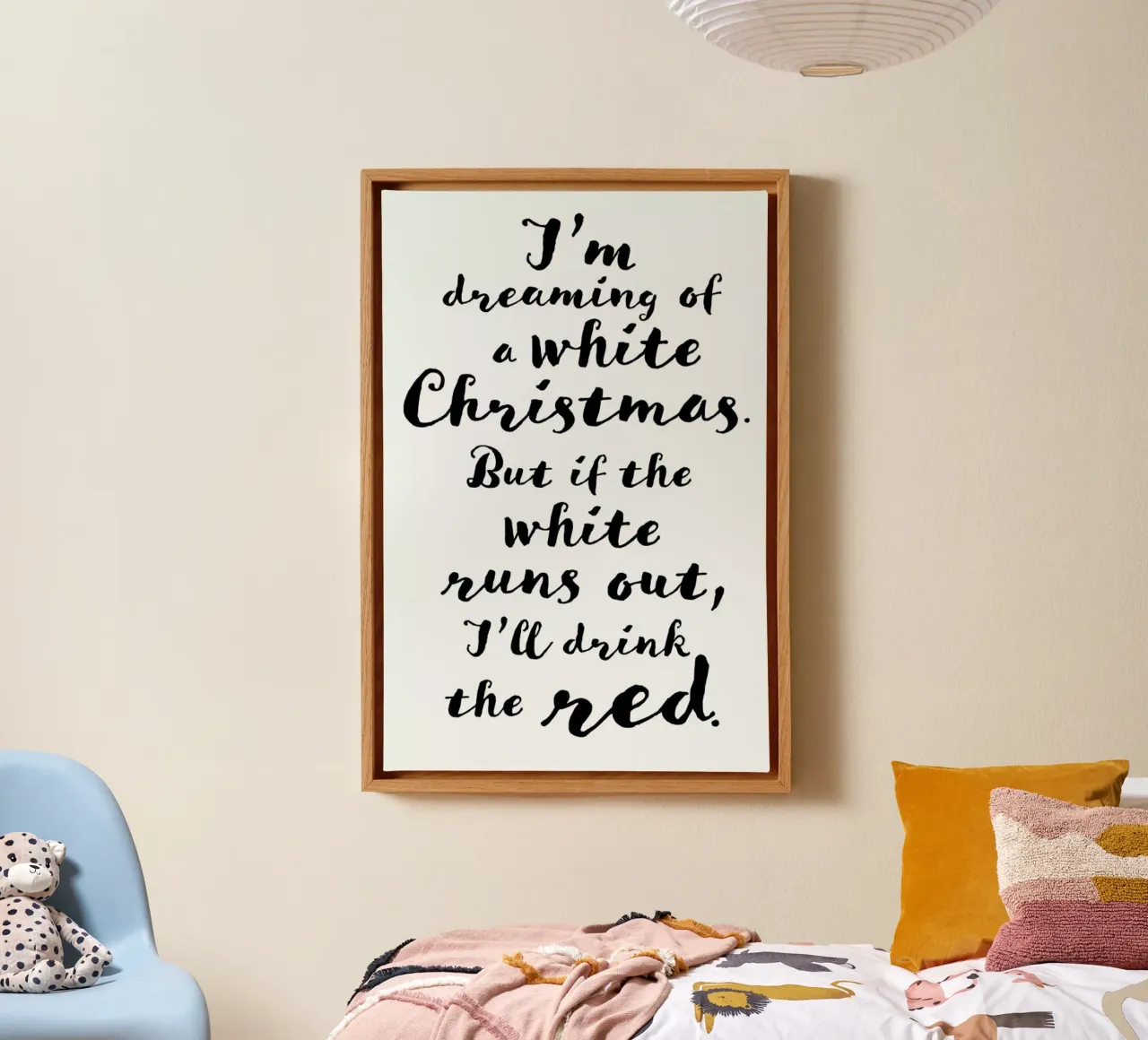 Drink the Red canvas by daylight design studio
