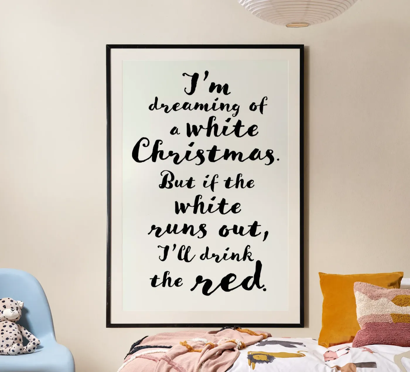 Drink the Red poster da daylight design studio