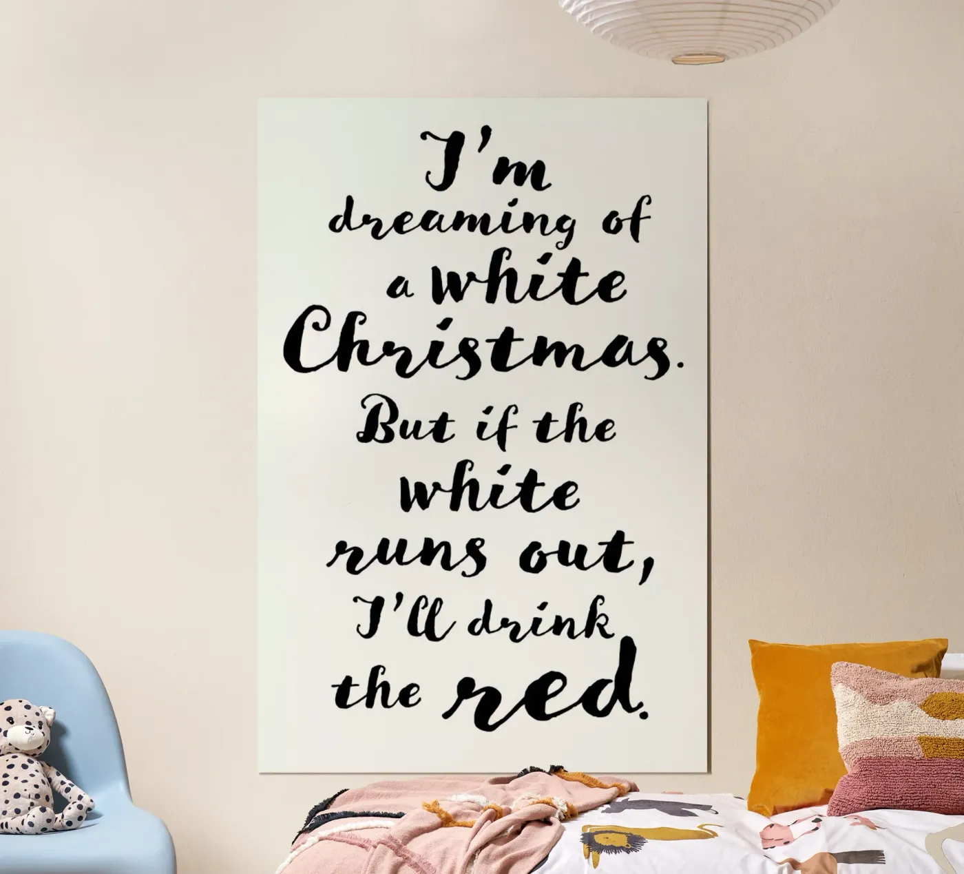 Drink the Red poster da daylight design studio