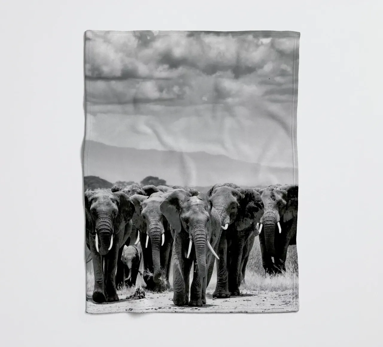 Herd Together fleece blanket by Natural Kingdom