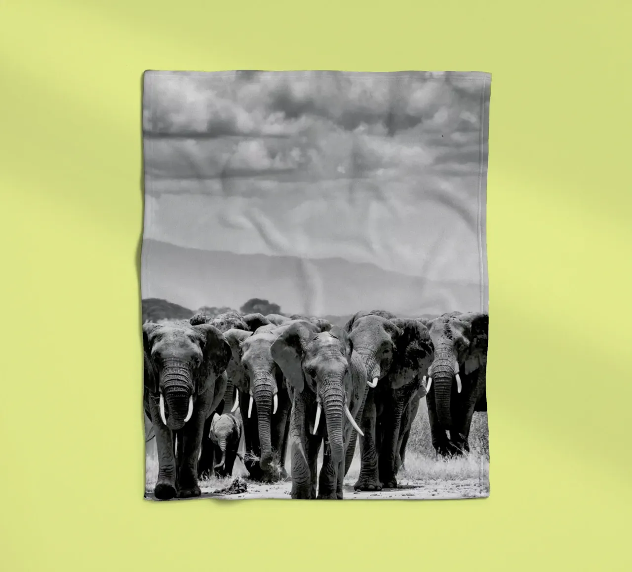 Herd Together fleece blanket by Natural Kingdom