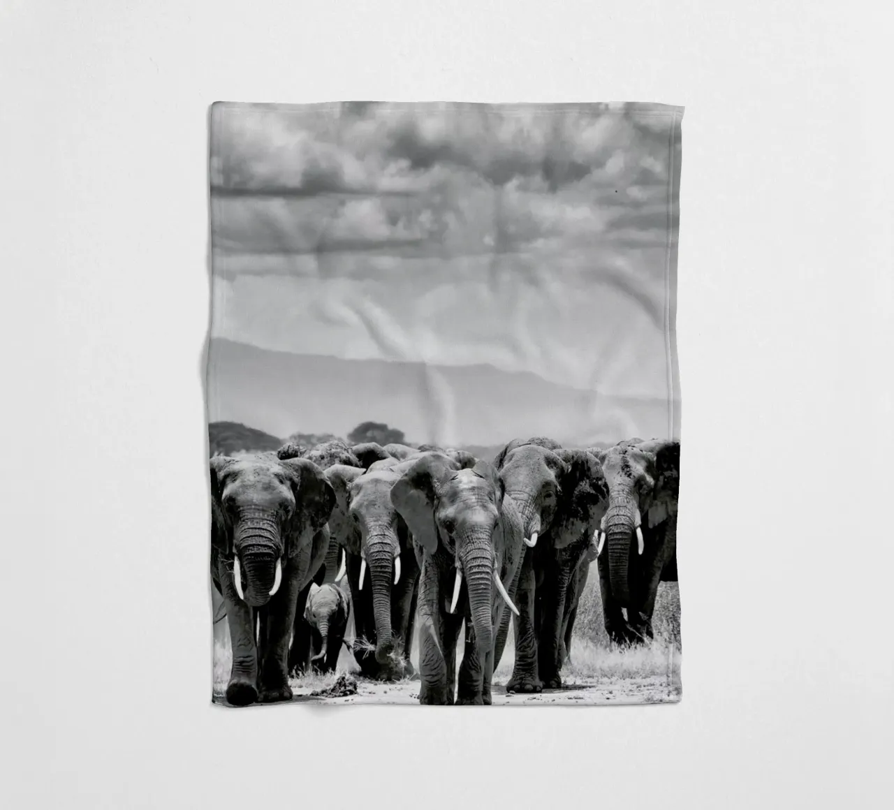 Herd Together fleece blanket by Natural Kingdom