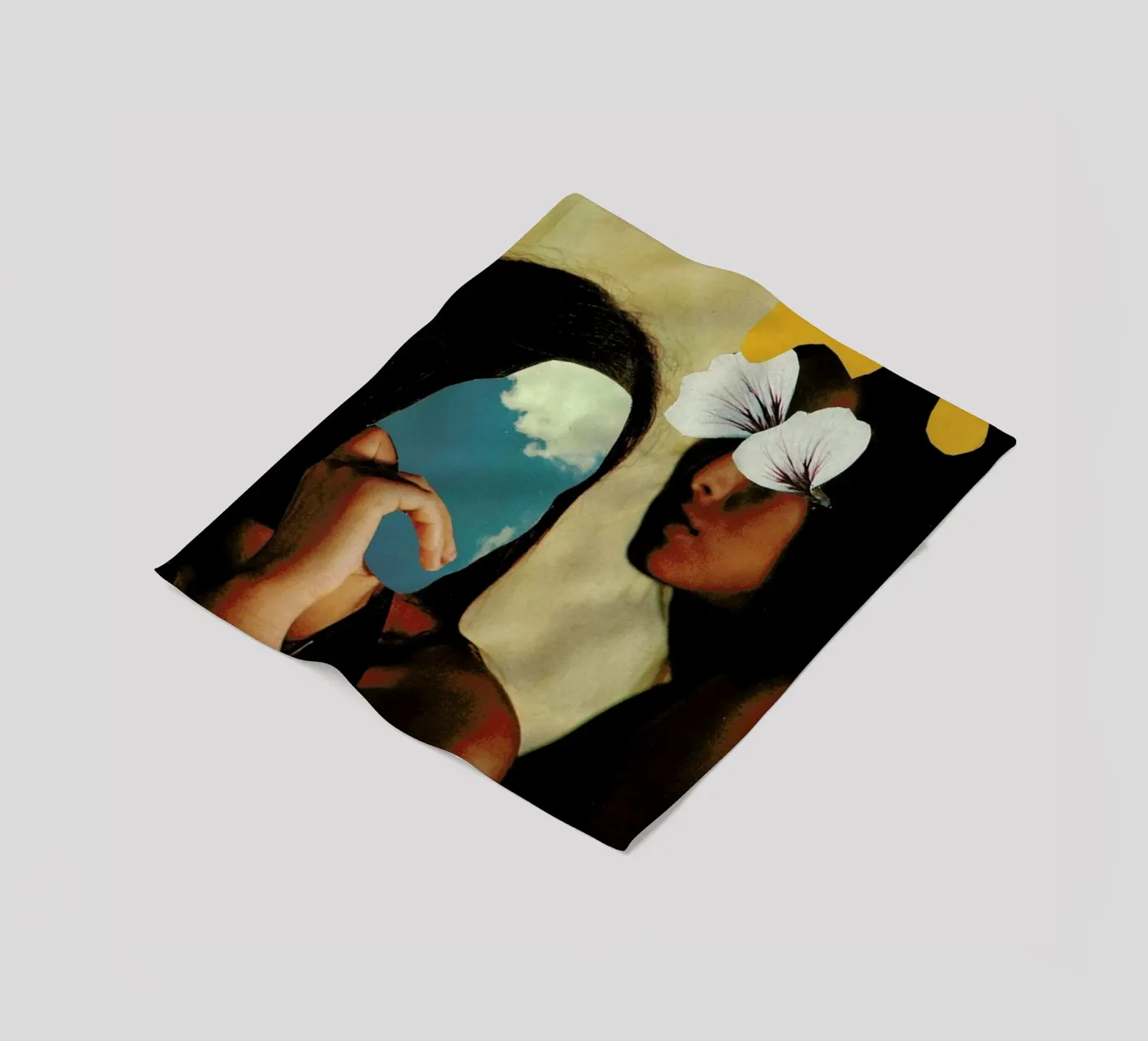 Sisters fleece blanket by Jesse Treece