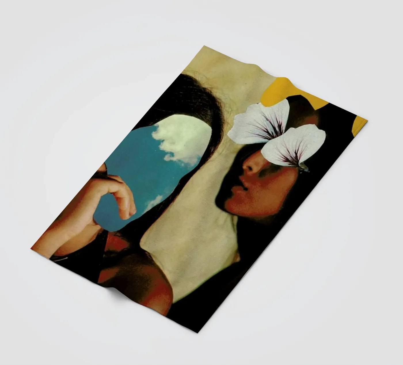 Sisters fleece blanket by Jesse Treece