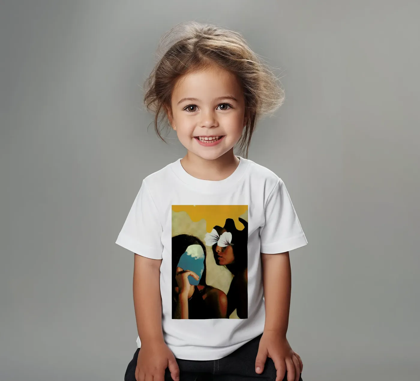 Sisters t-shirt bambini da Jesse Treece