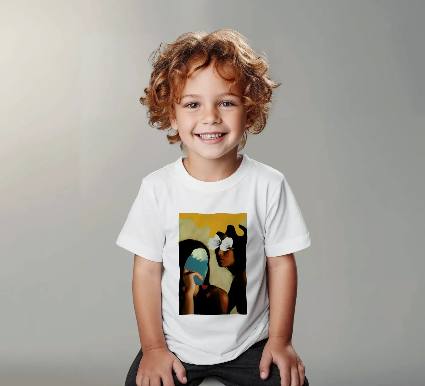 Sisters t-shirt bambini da Jesse Treece