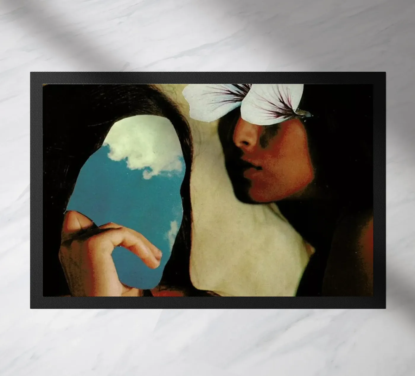 Sisters Fußmatte von Jesse Treece