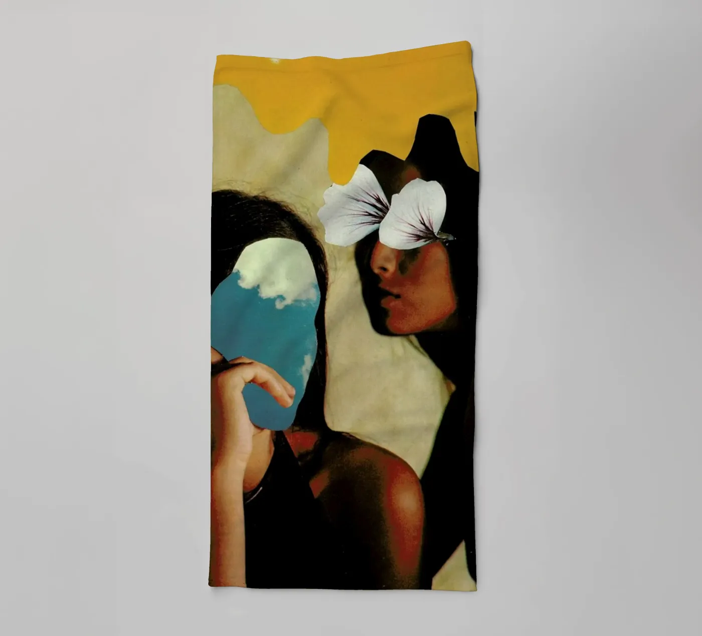 Sisters towel by Jesse Treece