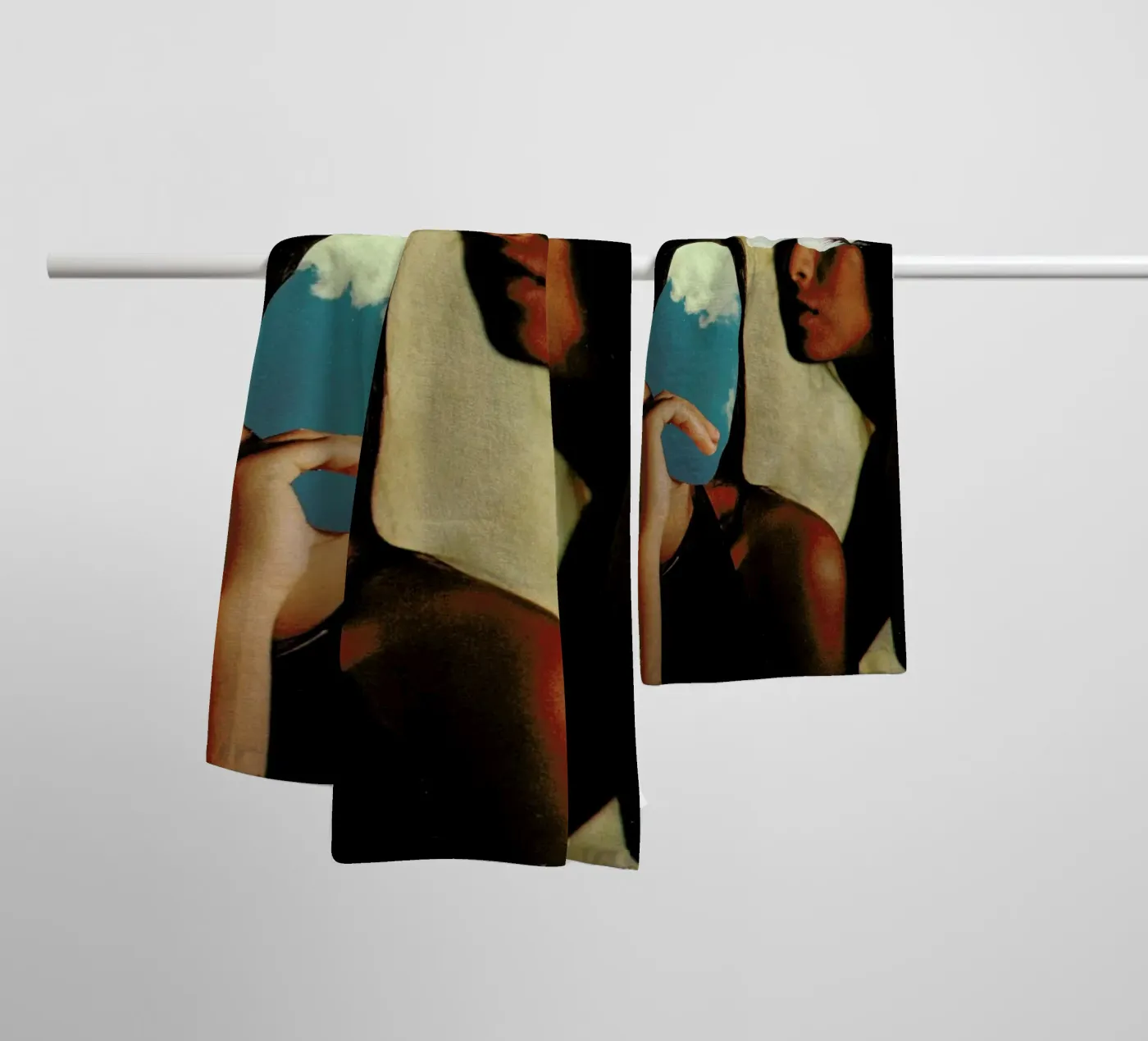 Sisters towel by Jesse Treece