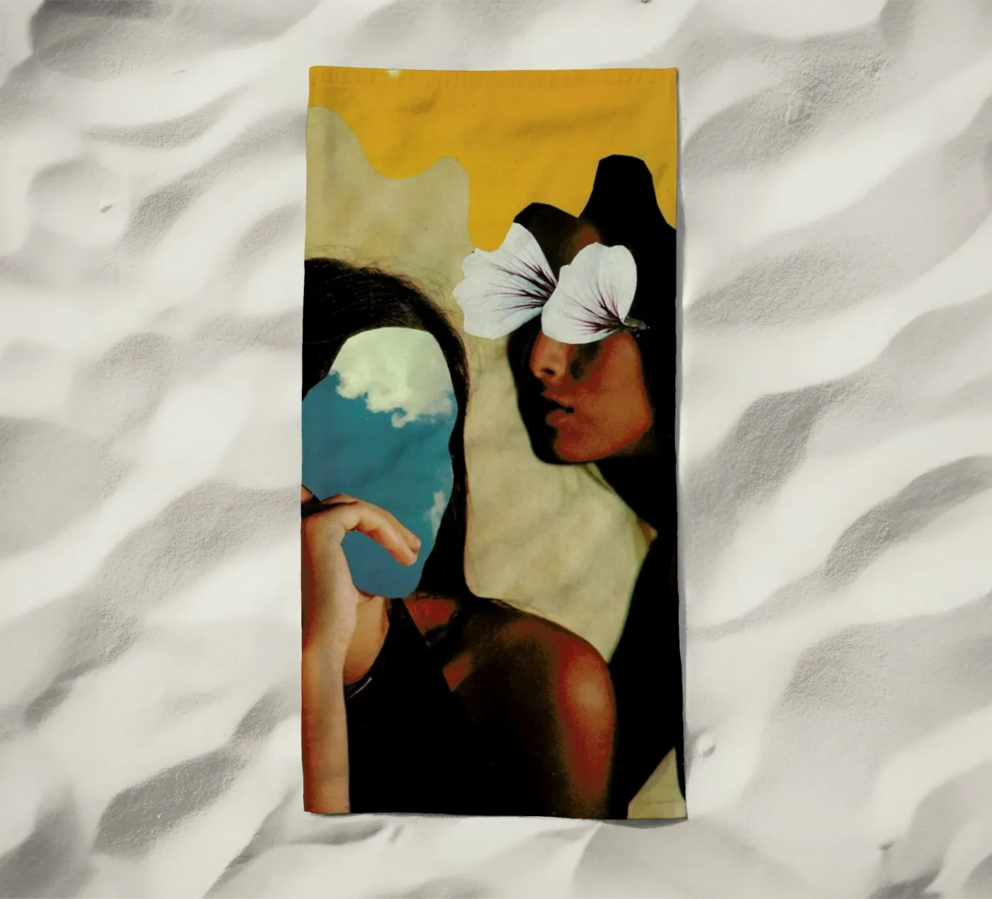 Sisters strandhanddoek van Jesse Treece