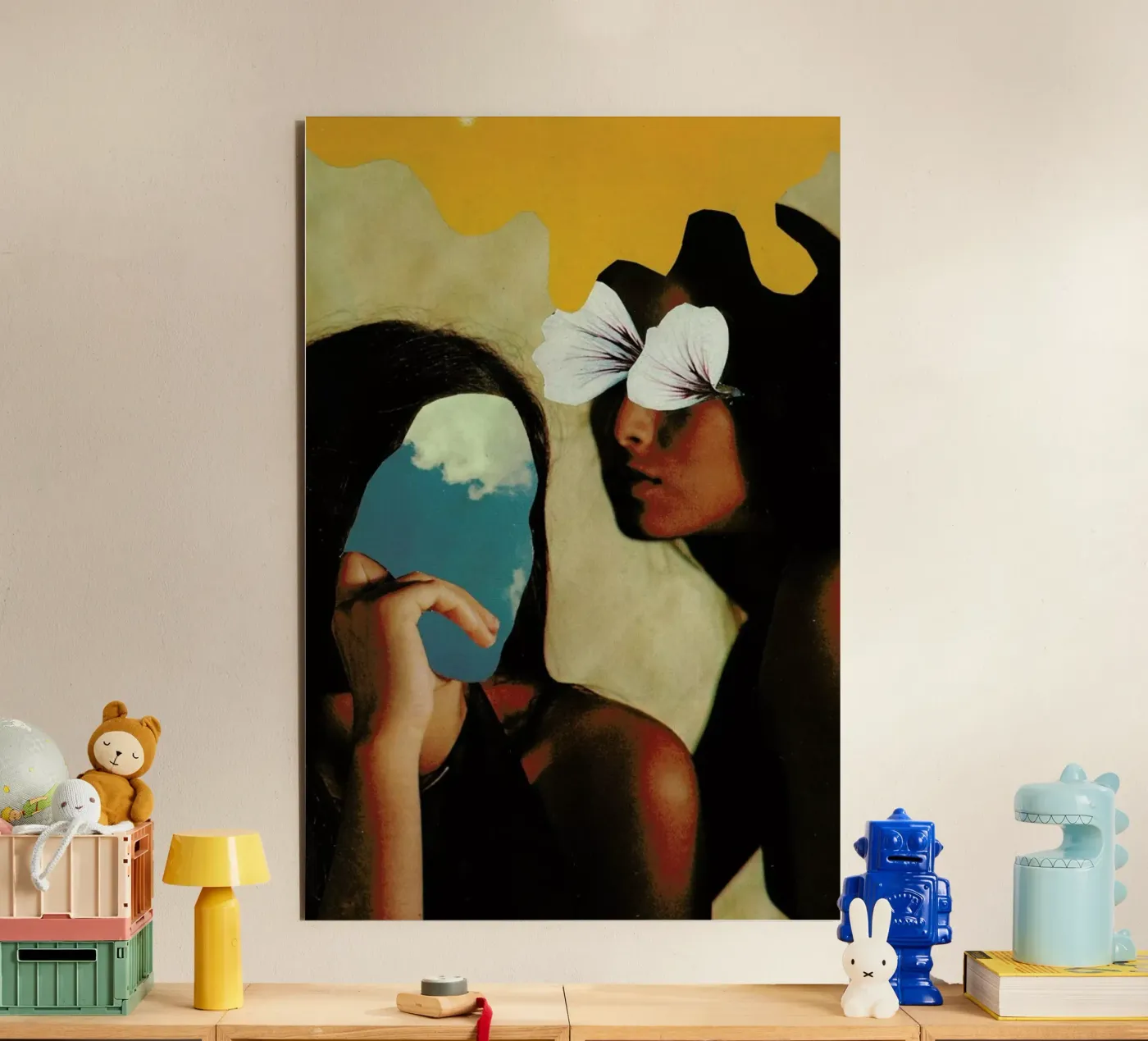 Sisters alluminio dibond da Jesse Treece