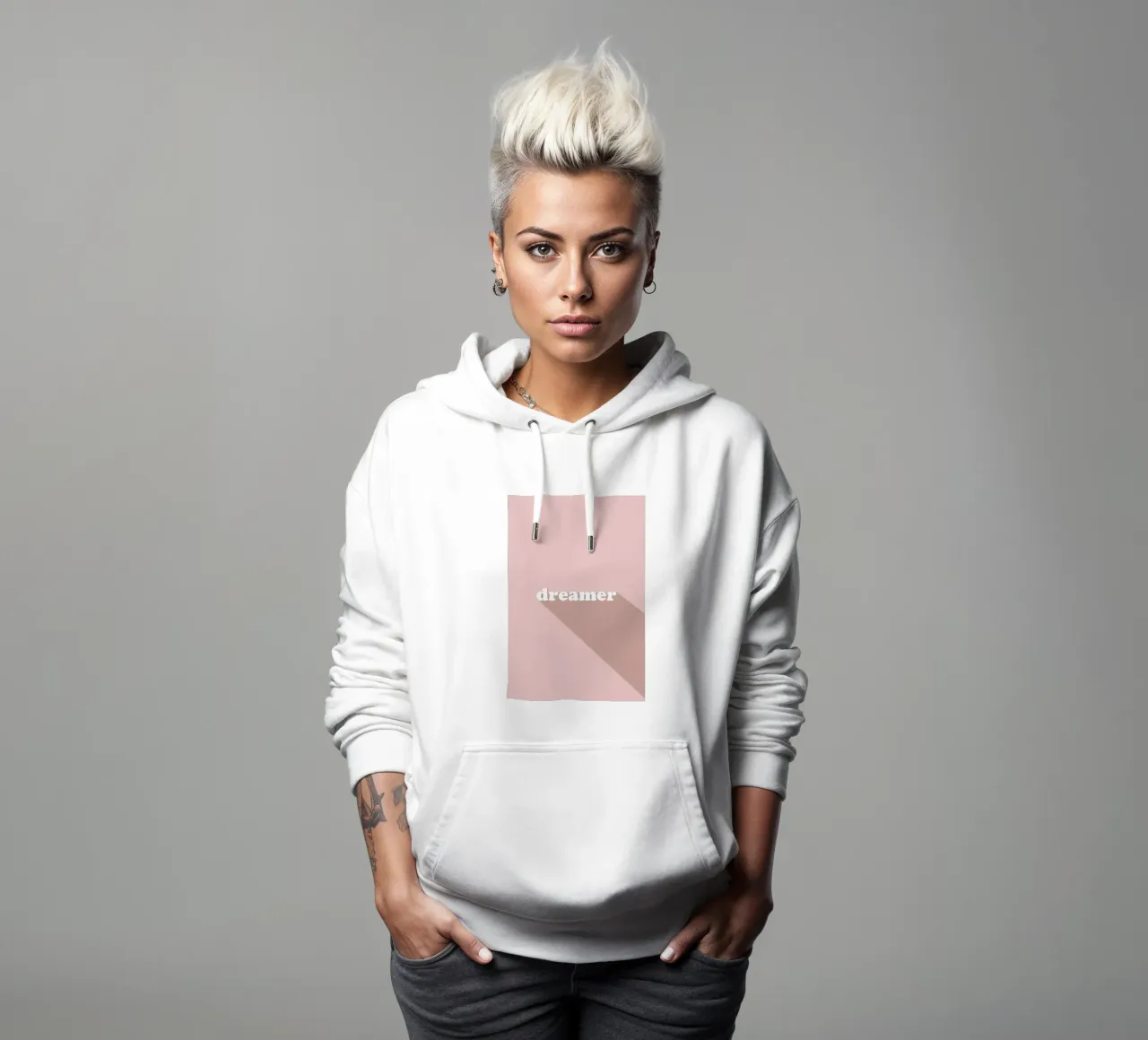 Dreamer felpa con cappuccio da daylight design studio