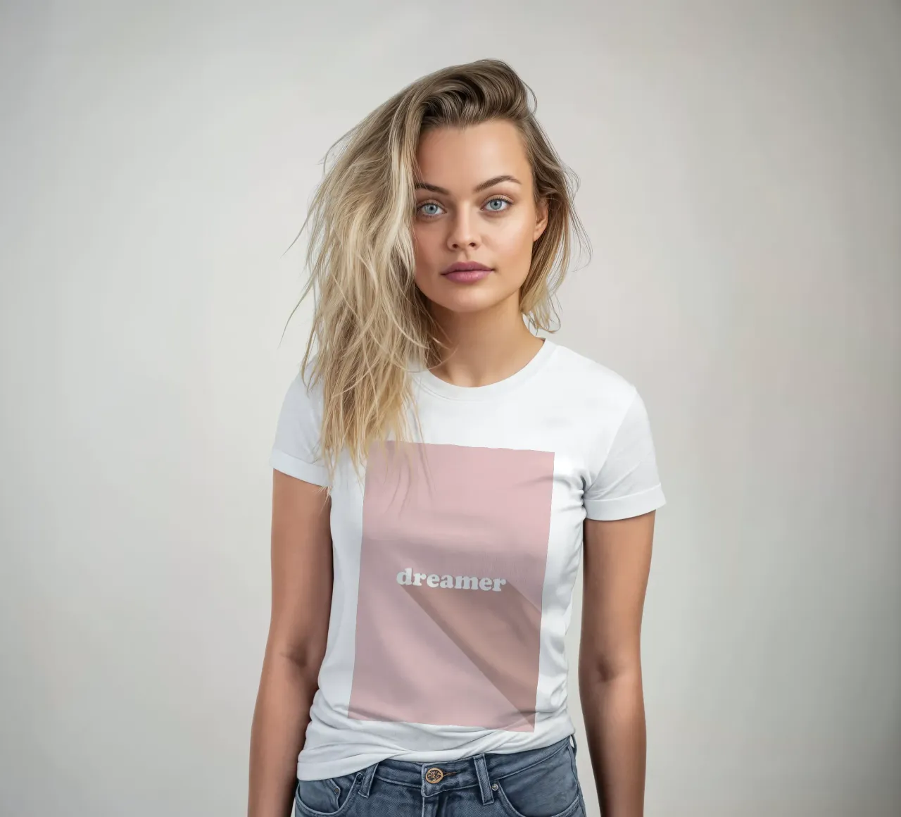 Dreamer women's fitted t-shirt by daylight design studio