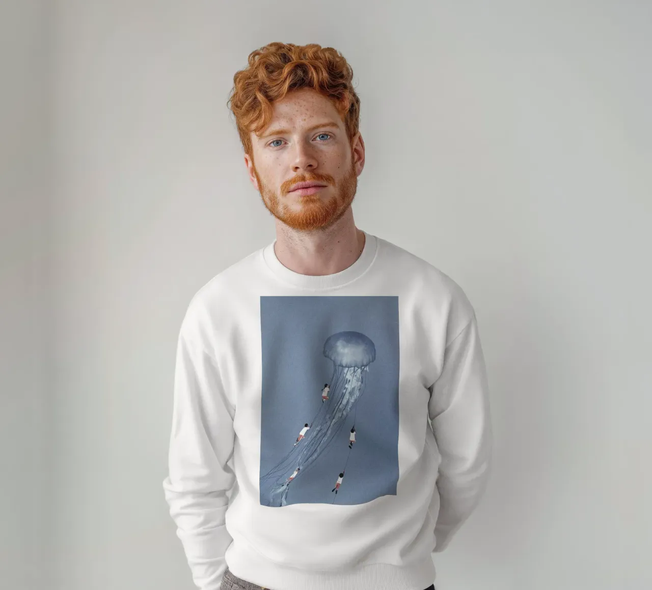 We Came Home Smiling sweatshirt by Maarten Léon
