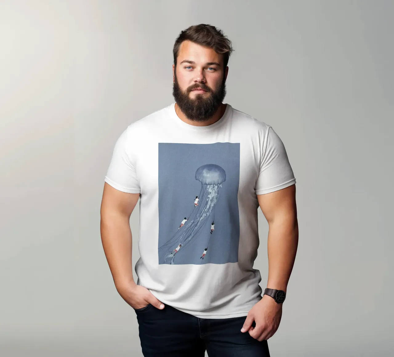 We Came Home Smiling t-shirt da Maarten Léon