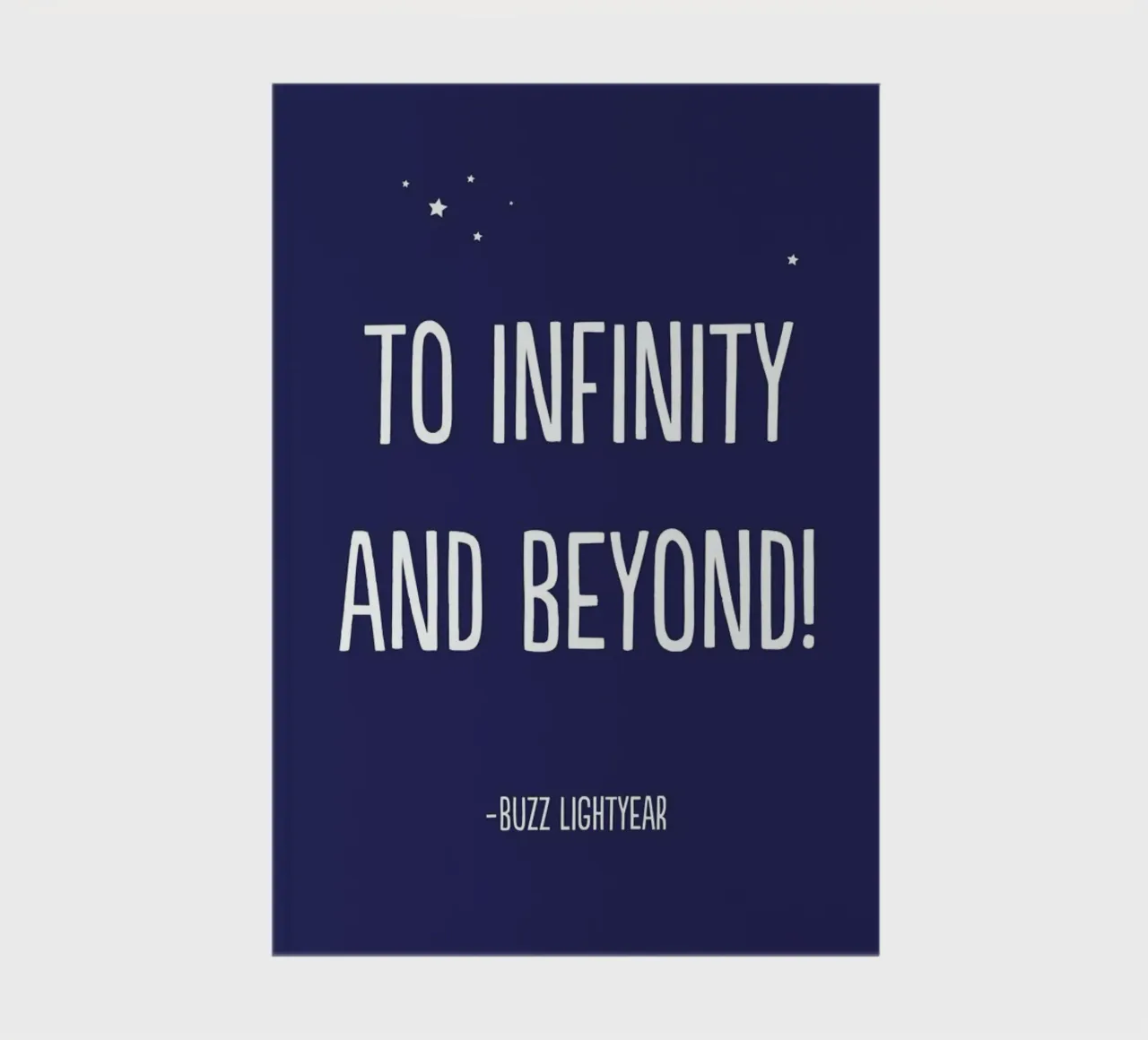 To Infinity, and Beyond! notebook by Little Flourishes