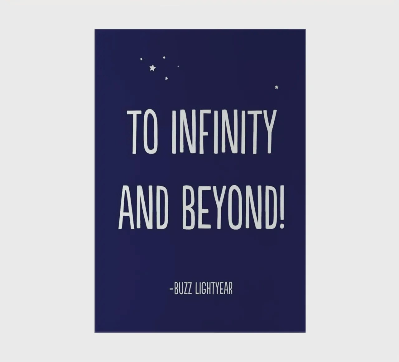 To Infinity, and Beyond! notebook by Little Flourishes