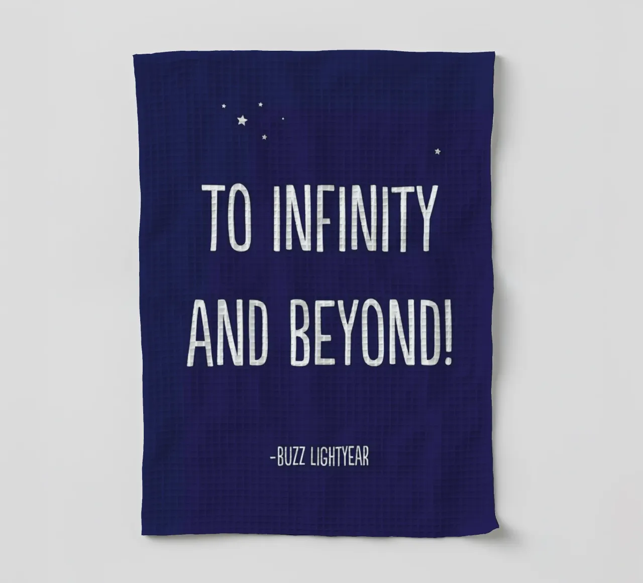 To Infinity, and Beyond! canovaccio da cucina da Little Flourishes