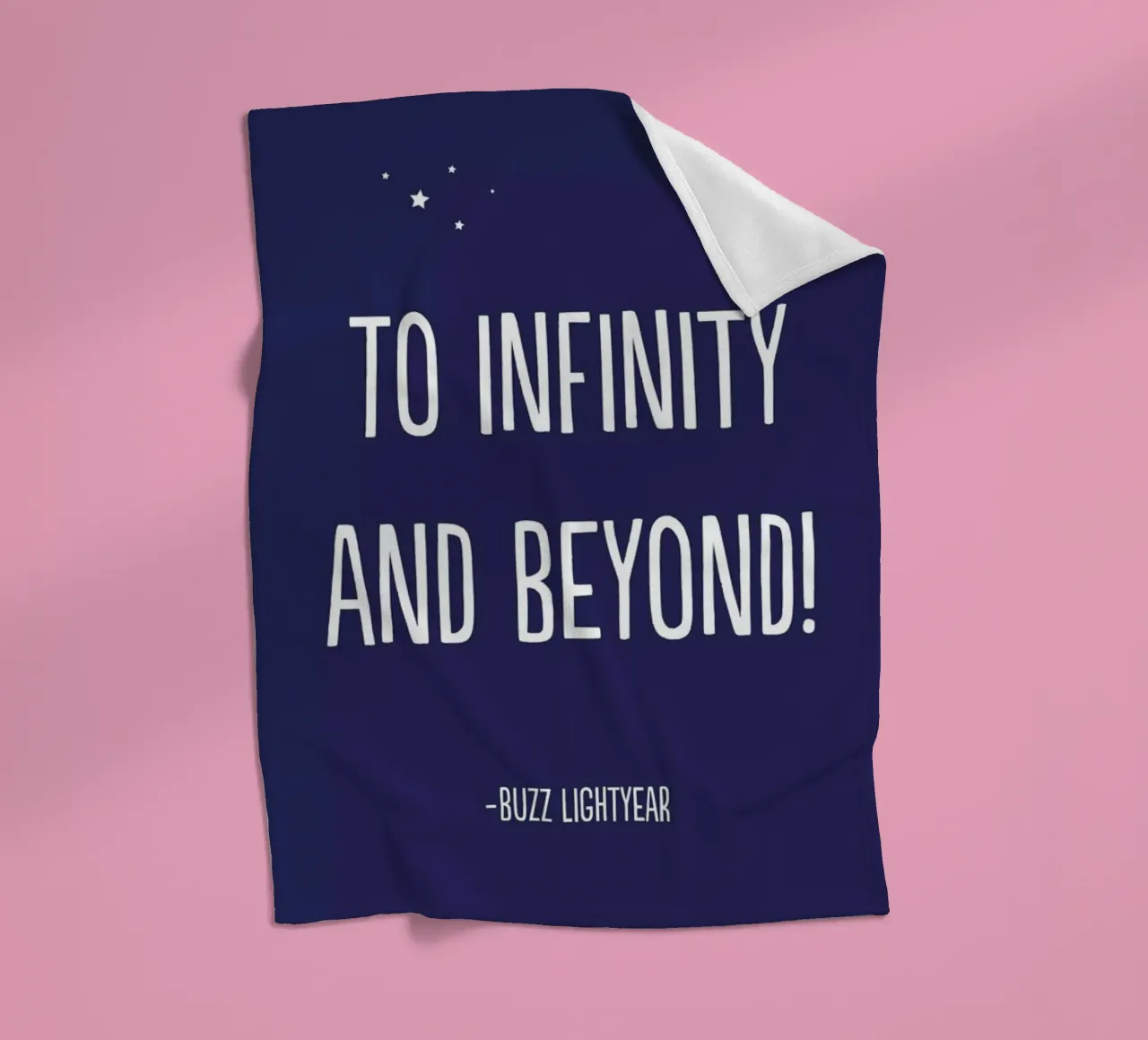 To Infinity, and Beyond! coperta in pile da Little Flourishes