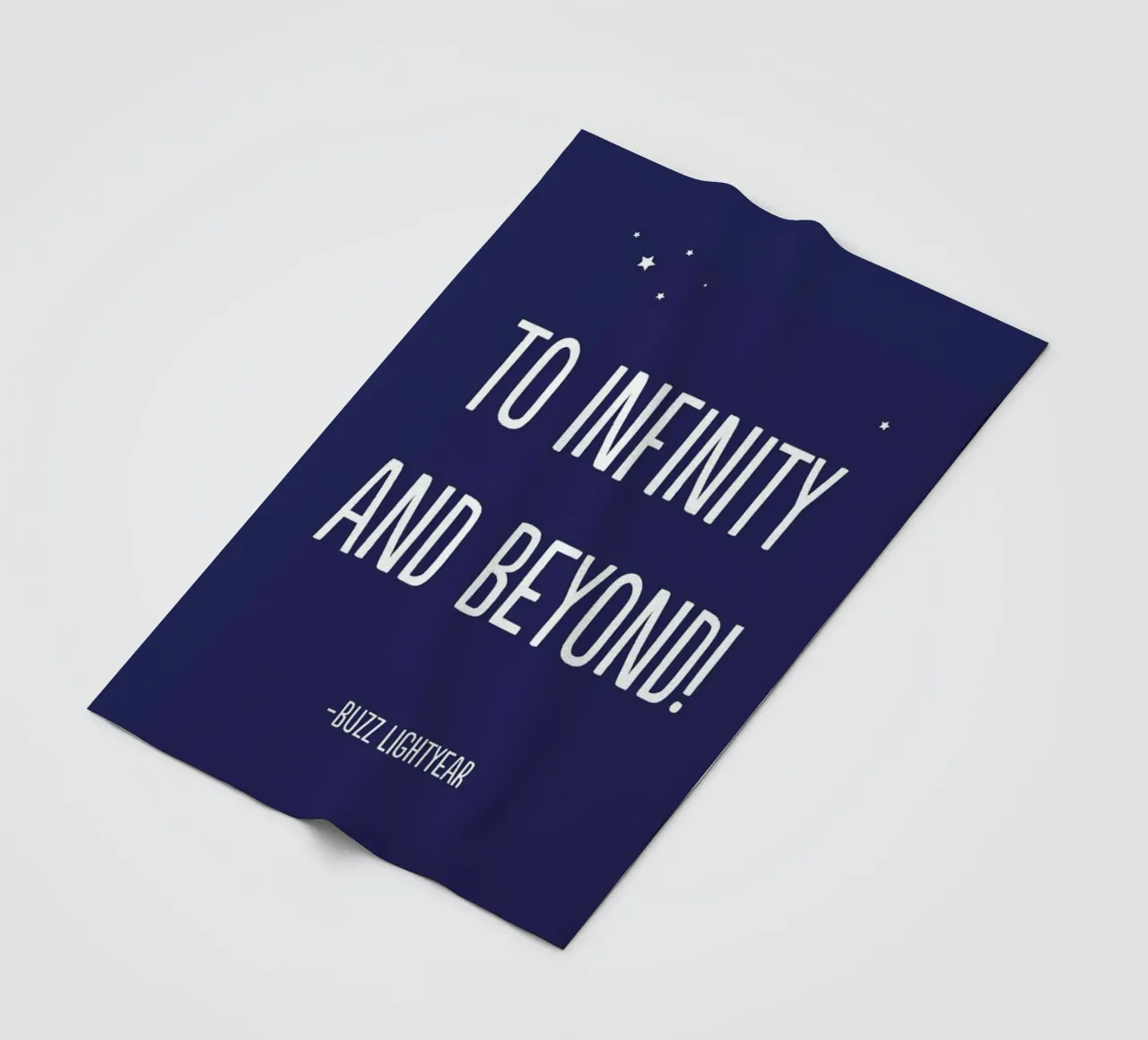 To Infinity, and Beyond! coperta in pile da Little Flourishes
