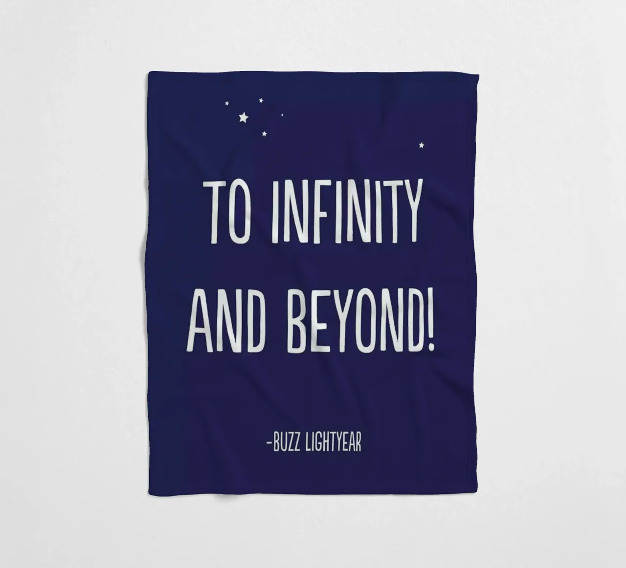 To Infinity, and Beyond! coperta in pile da Little Flourishes