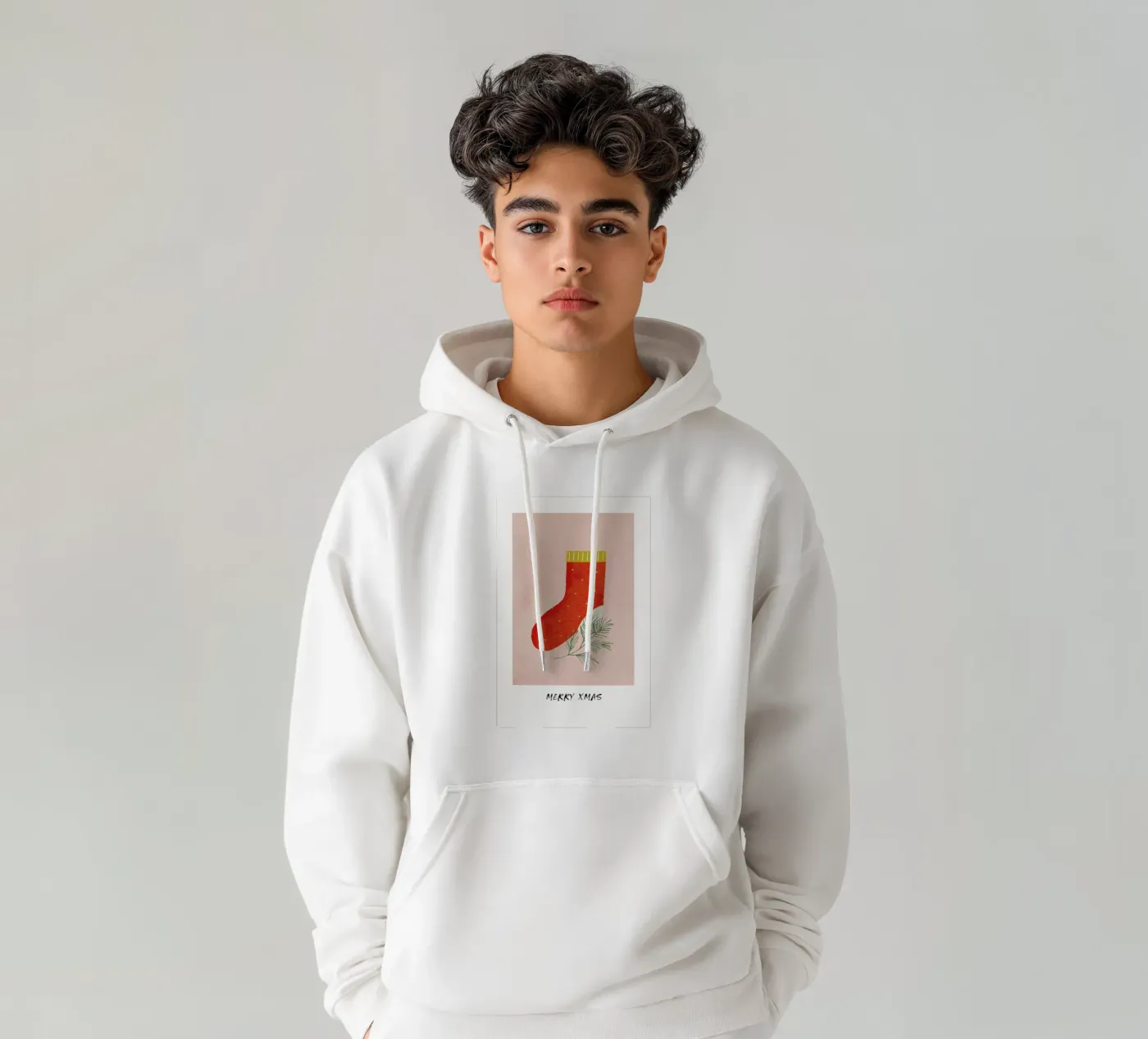 Stocking hoodie by daylight design studio