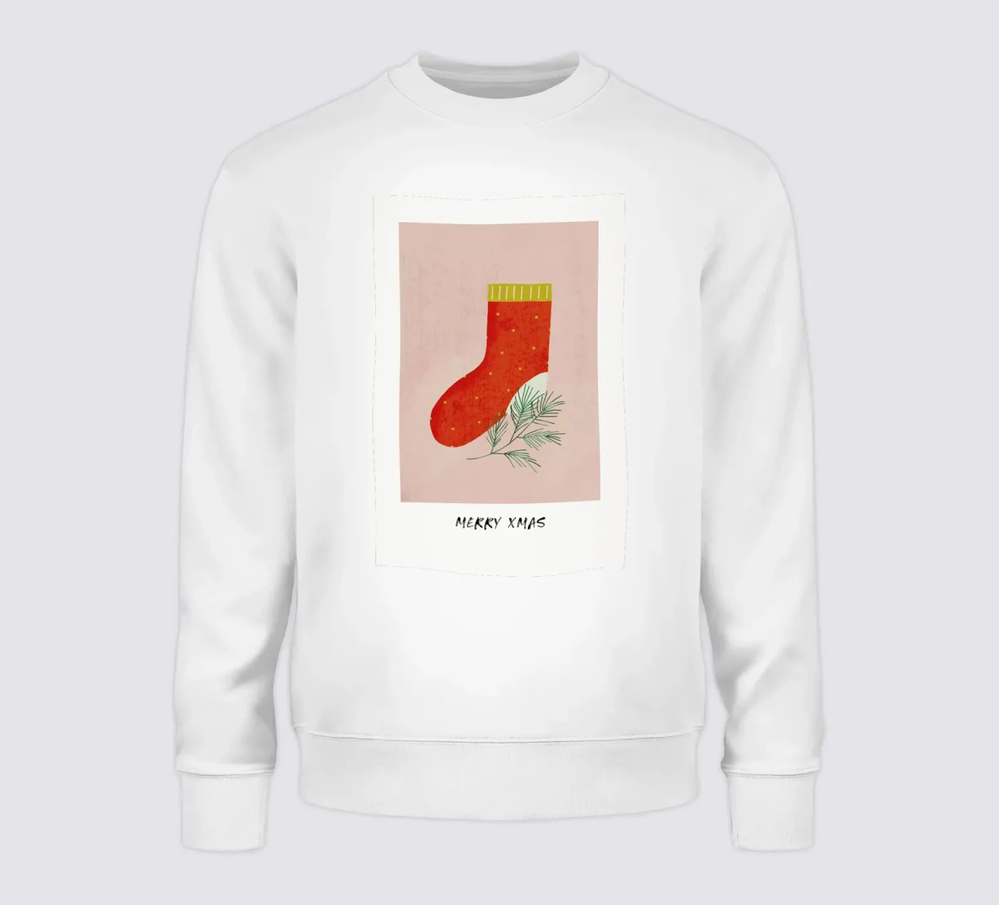 Stocking sweatshirt by daylight design studio