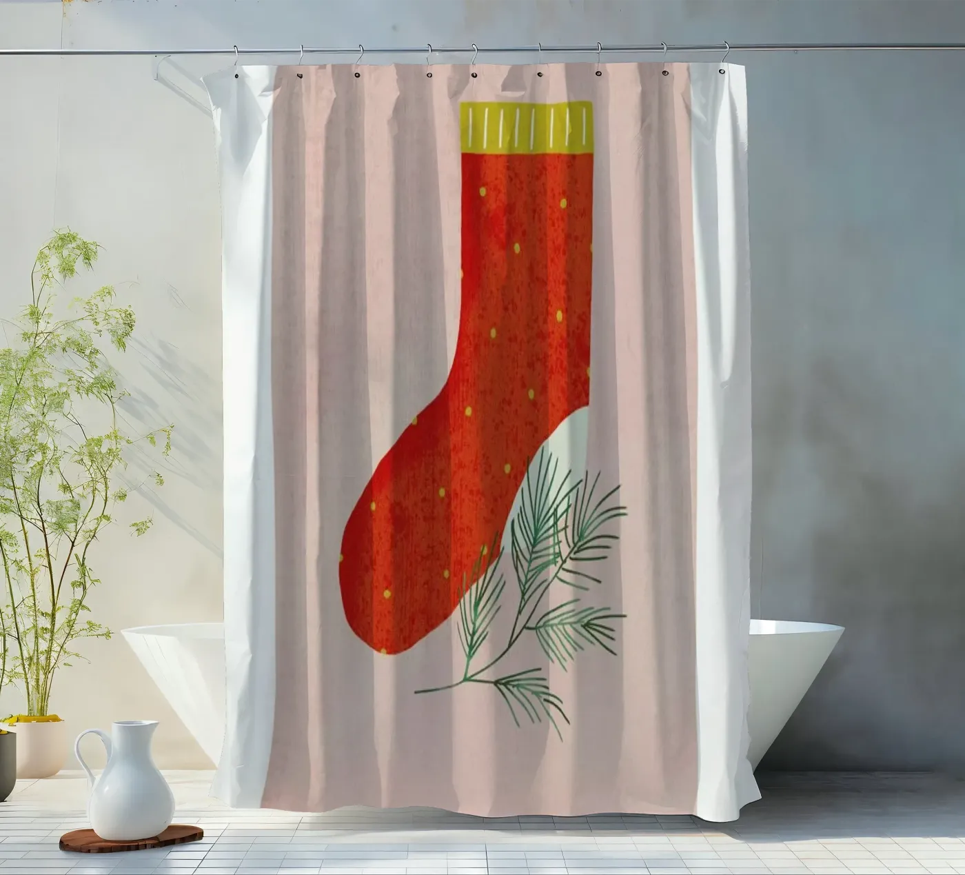 Stocking douchegordijn van daylight design studio