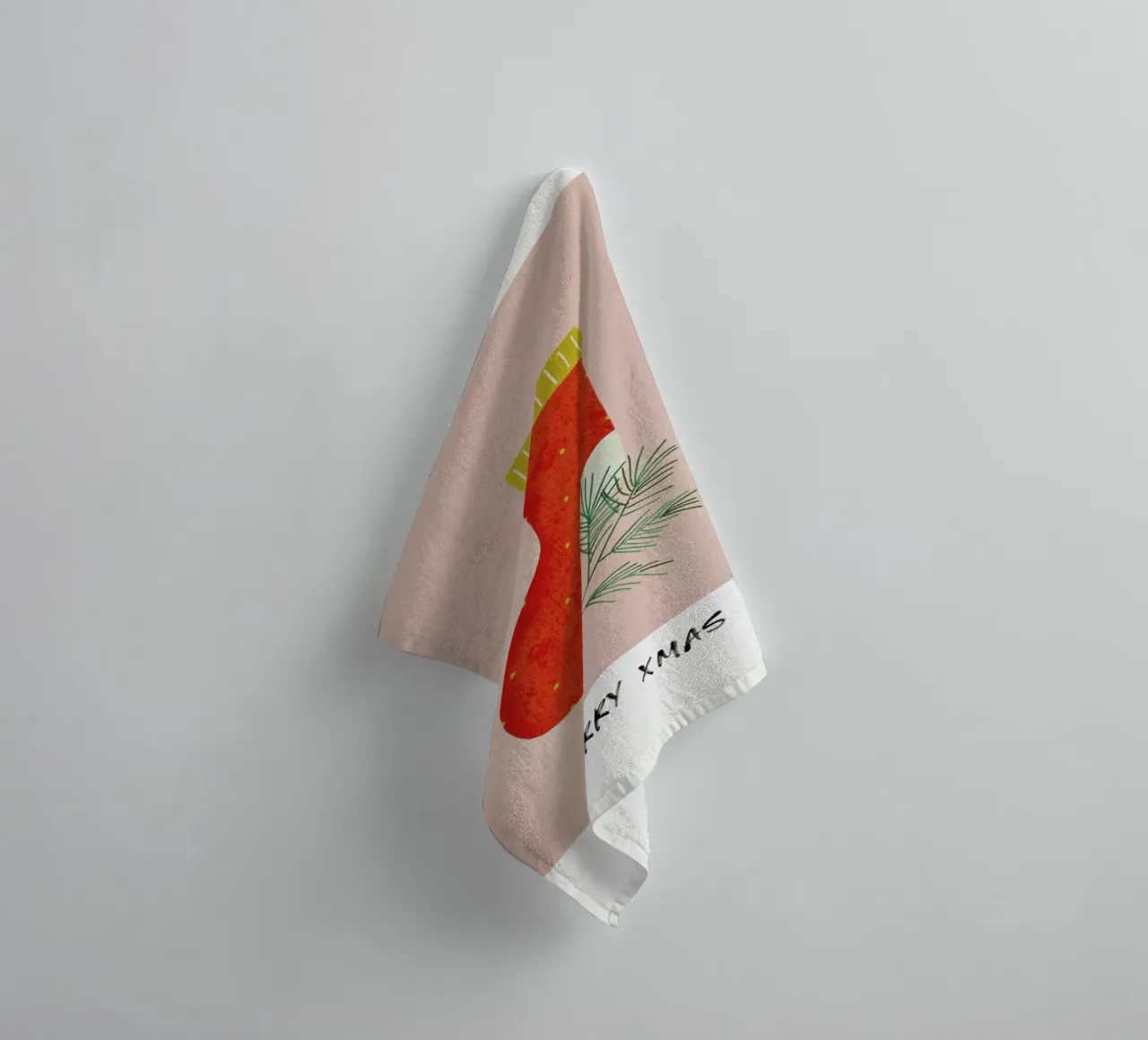 Stocking towel by daylight design studio