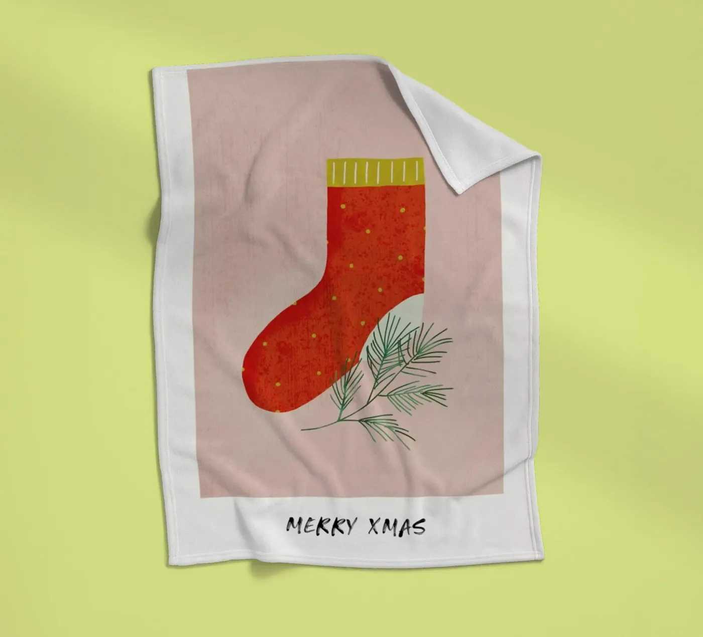 Stocking Fleecedecke von daylight design studio