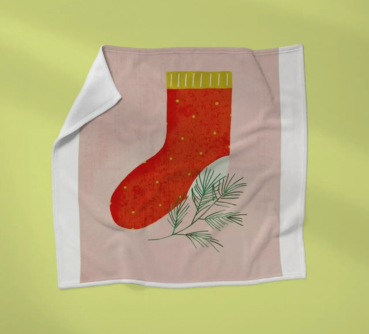 Stocking fleecedeken van daylight design studio